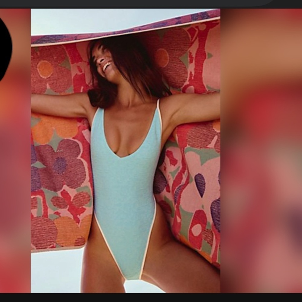 Free People Free-est Amber One Piece Swimsuit